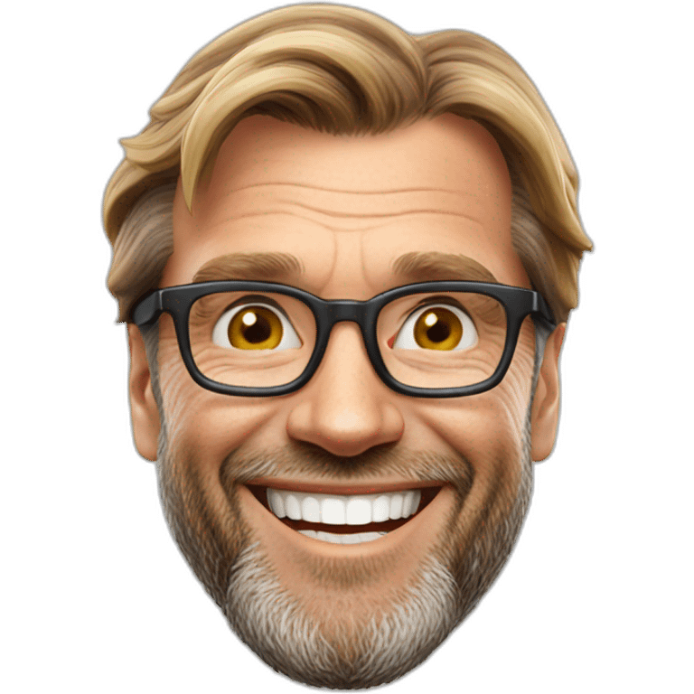 jurgen Klopp angel smile emoji