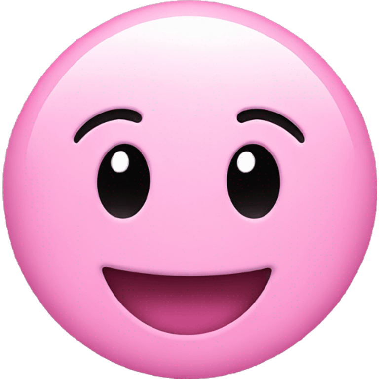 pink smiley face emoji