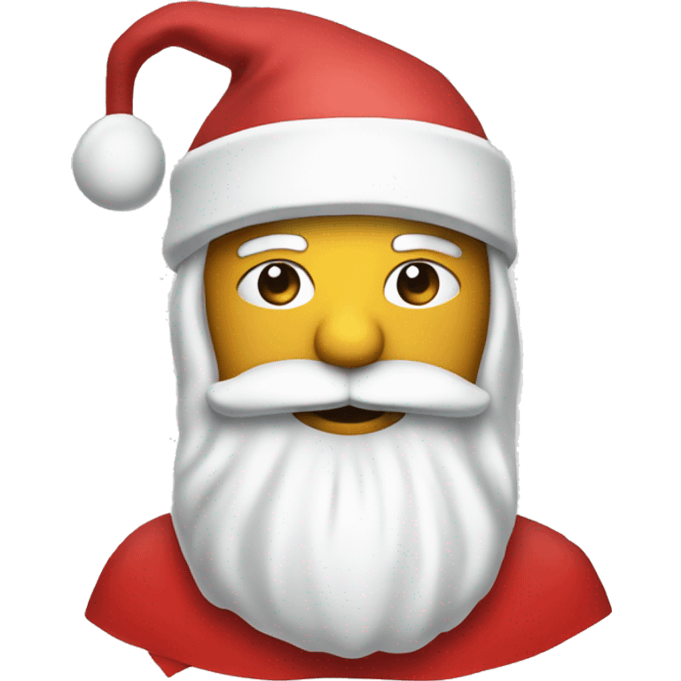 Sata claus with bandage emoji