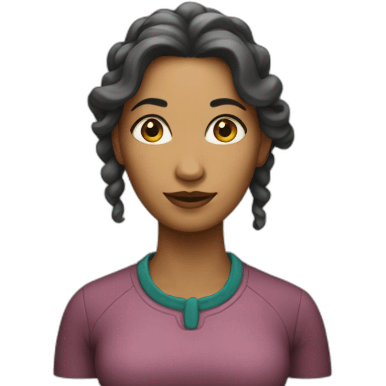 poulpe woman emoji