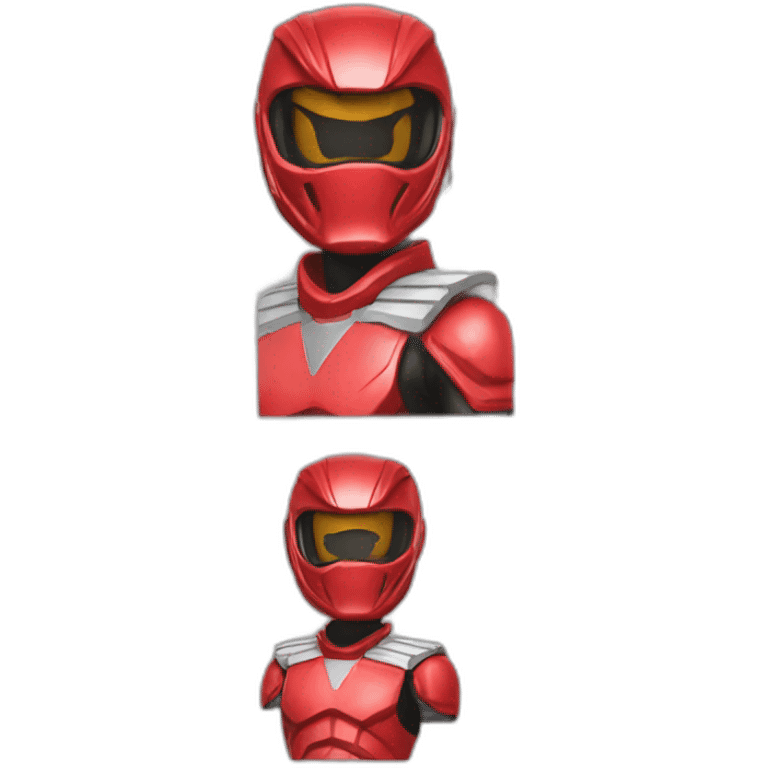 Power Ranger red emoji