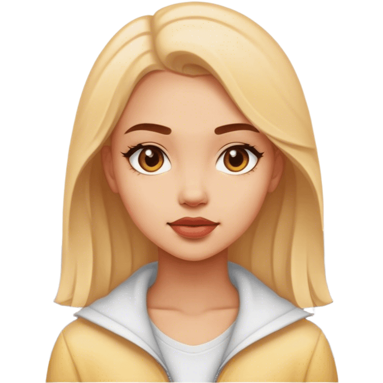 clean girl in New York  emoji