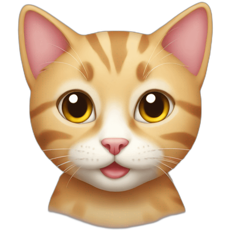 Cat lovely emoji