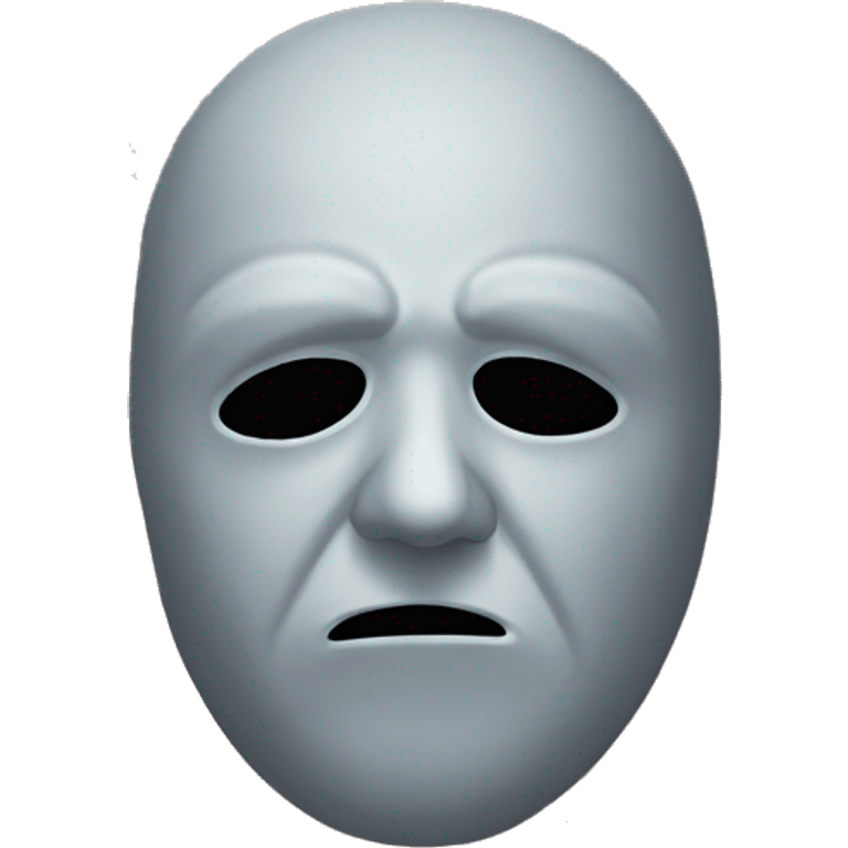 Sad cry mask type slipknot emoji