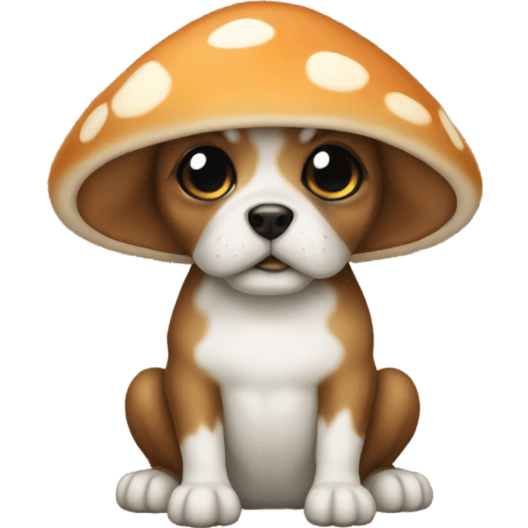 mushroom puppy emoji