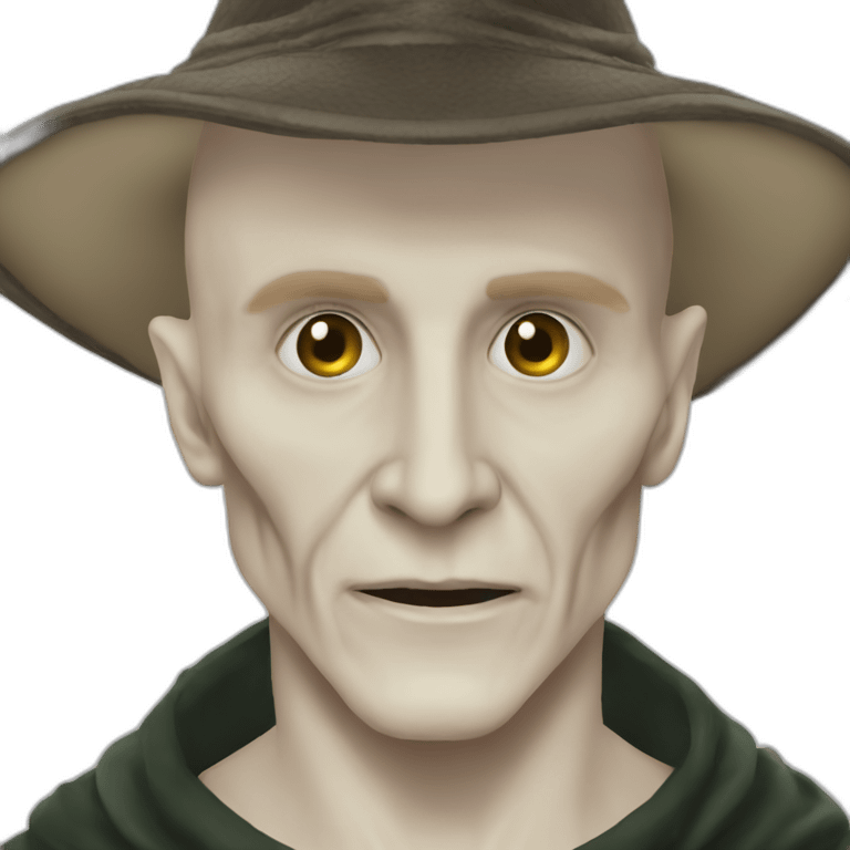 Voldemort Harry Pottersombrero emoji