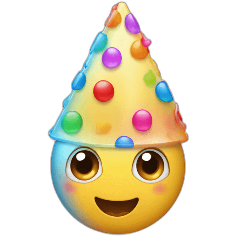 partyhat-fermale-face emoji