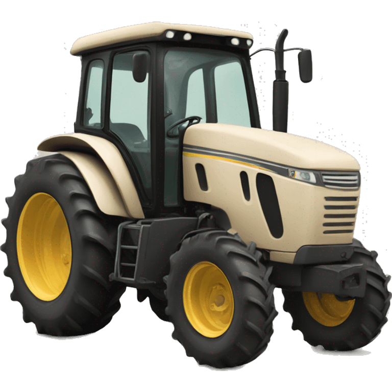 Beige tractor  emoji