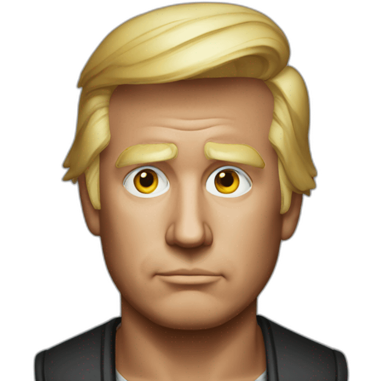 Donald trump mugshot emoji