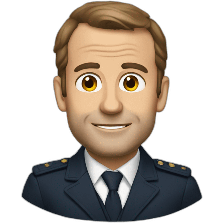 Macron bourré emoji