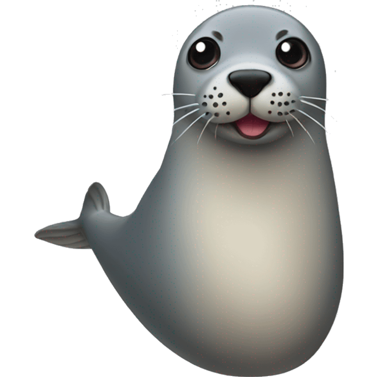 Seal-sausage emoji