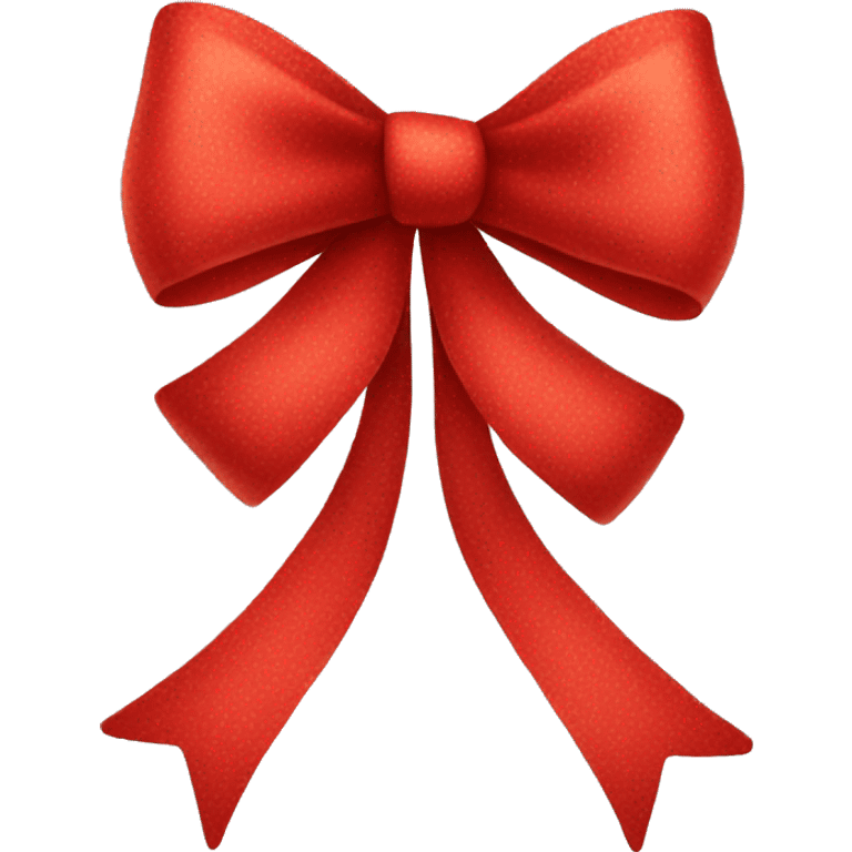 Red bow emoji