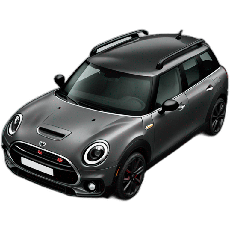 grey mini clubman black pack emoji