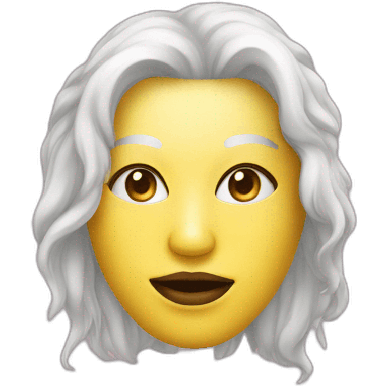 Masque de soin pour le visage emoji