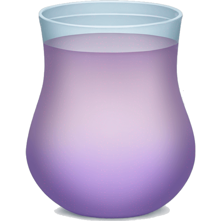 Vaso de agua emoji