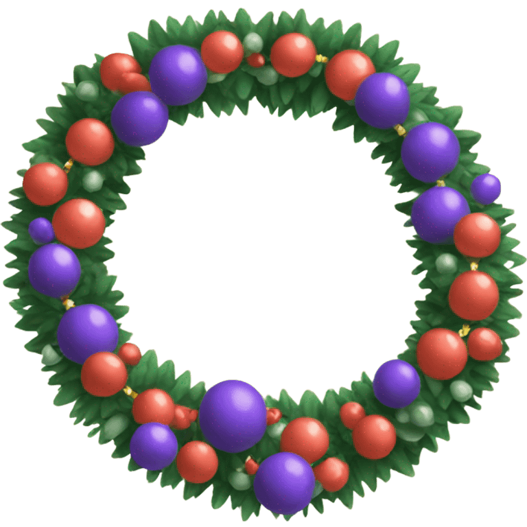 New Year's garland  emoji