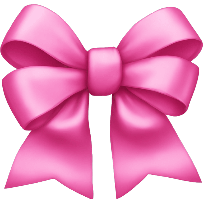 pink bow emoji