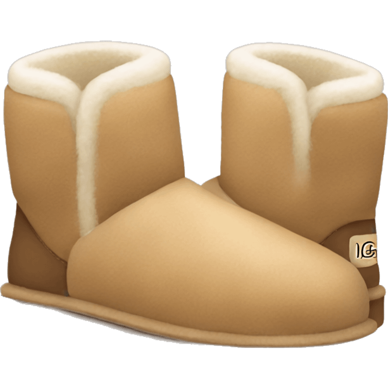 UGG slippers  emoji