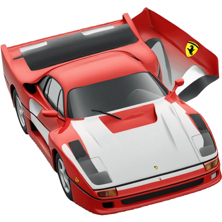 generate me a red Ferrari F40 emoji