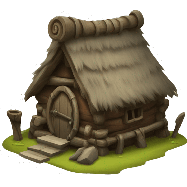 orc tribe house emoji