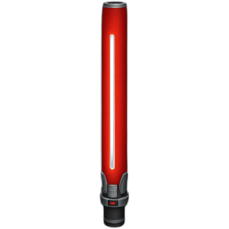 red lightsaber emoji