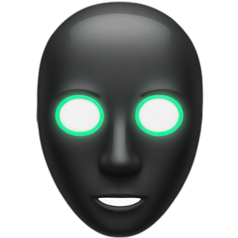 Smart LED mask emoji