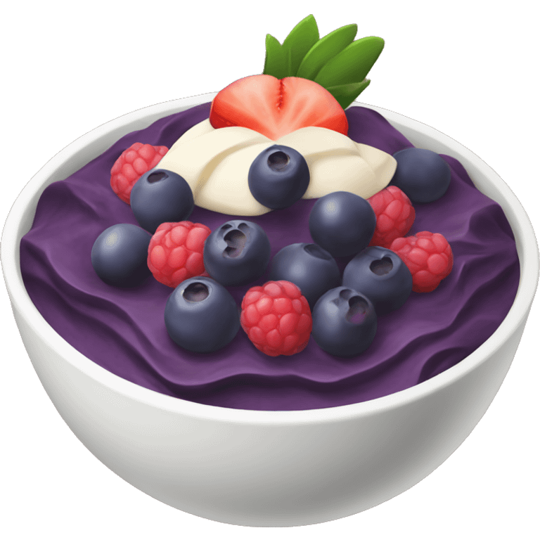 Acai bowl  emoji