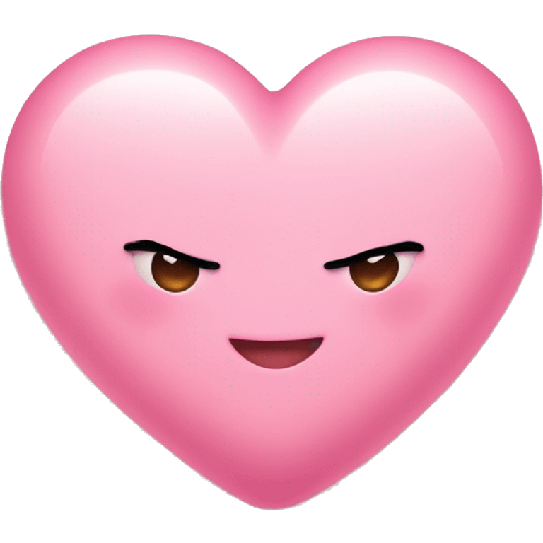 Babypink heart with mini hearts emoji