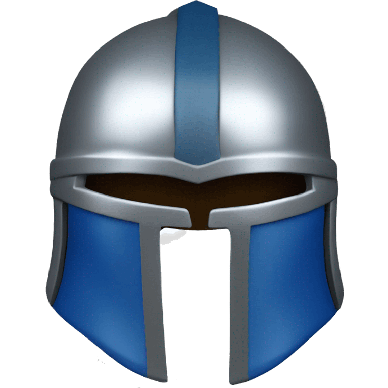 blue spartan head emoji