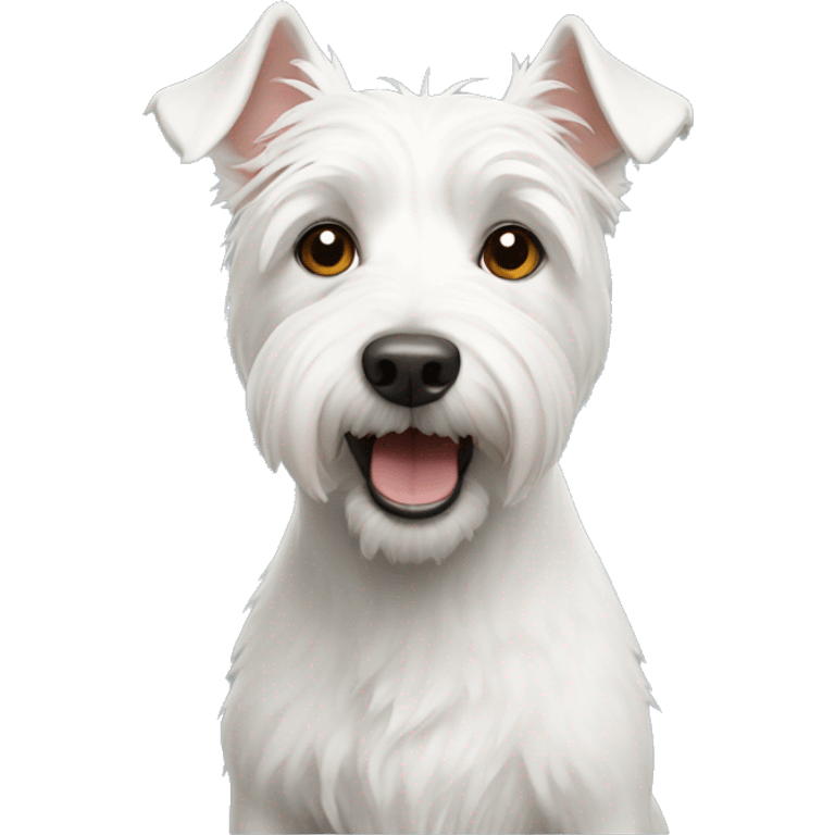 white terrier emoji