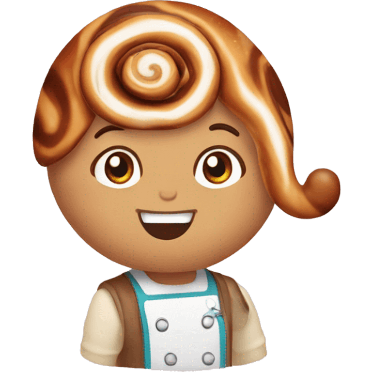 Cinnamon roll from hello Kitty emoji