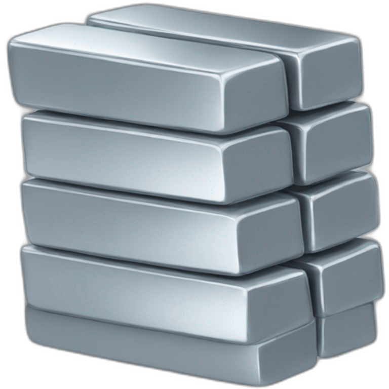 Silver bars emoji