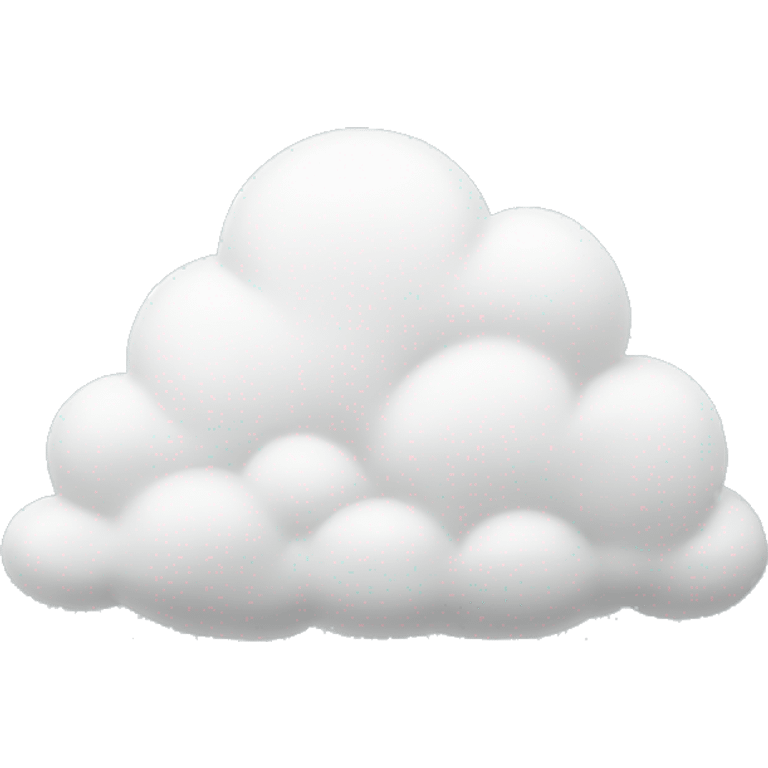 white Cloud emoji