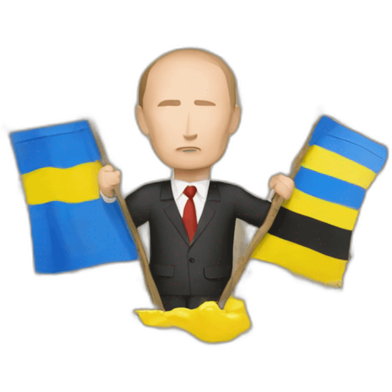 Putin Vs Ukraine emoji