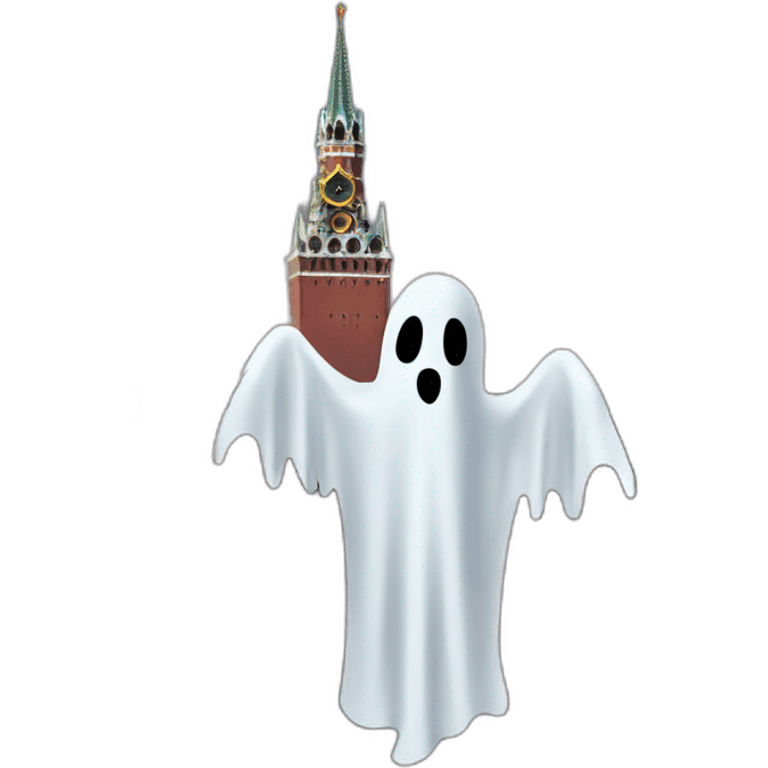 the ghost over the kremlin emoji