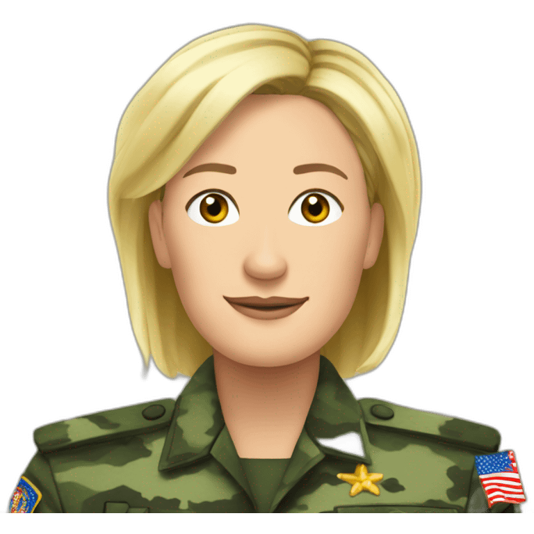 Marine le pen black emoji