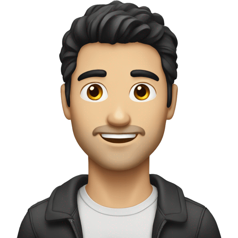 caucasian-man-black-hair-styled emoji