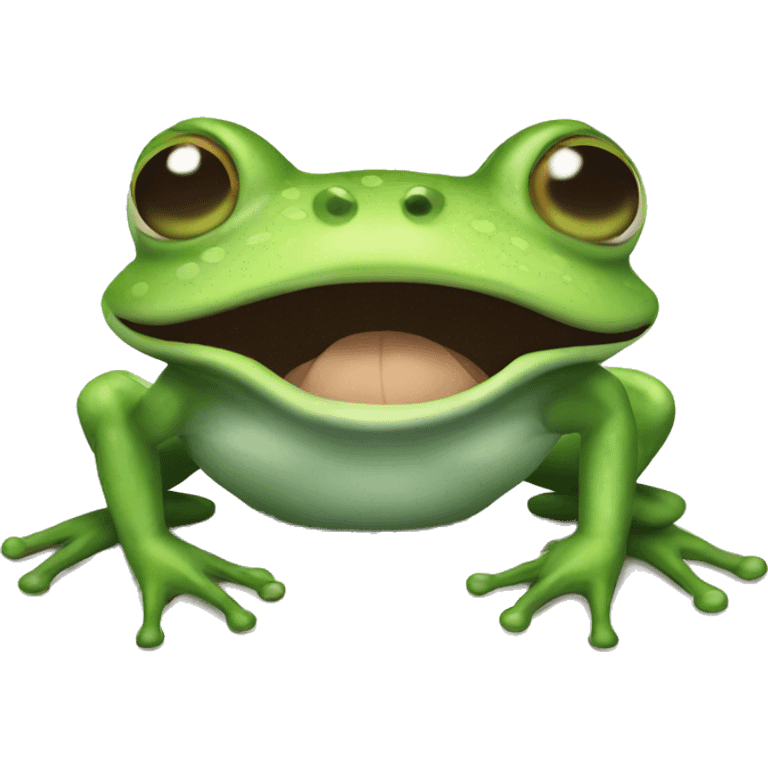 Frog-frog emoji