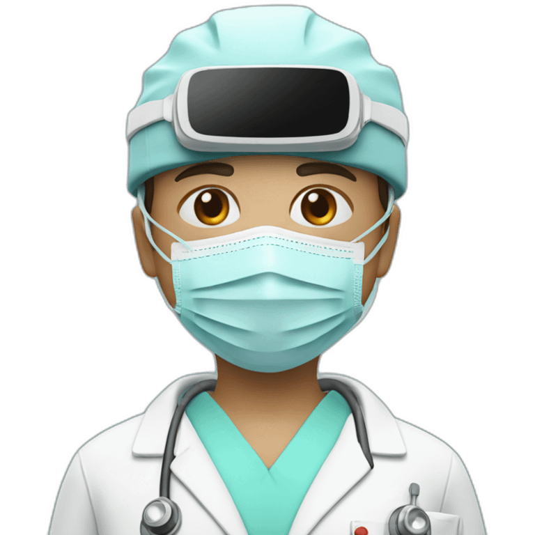 Surgeon-with-virtual-reality-display emoji