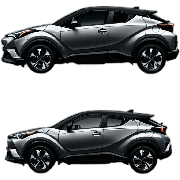 Toyota chr dark grey full option emoji