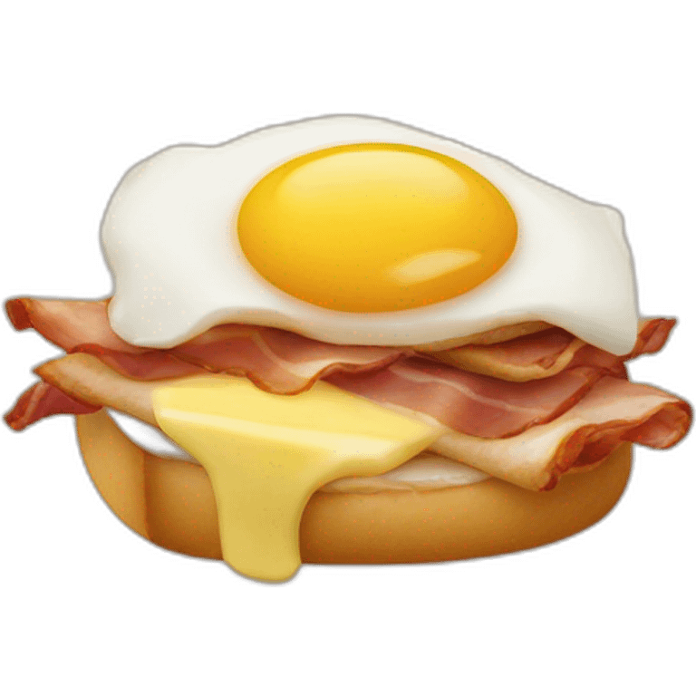 bacon egg roll emoji