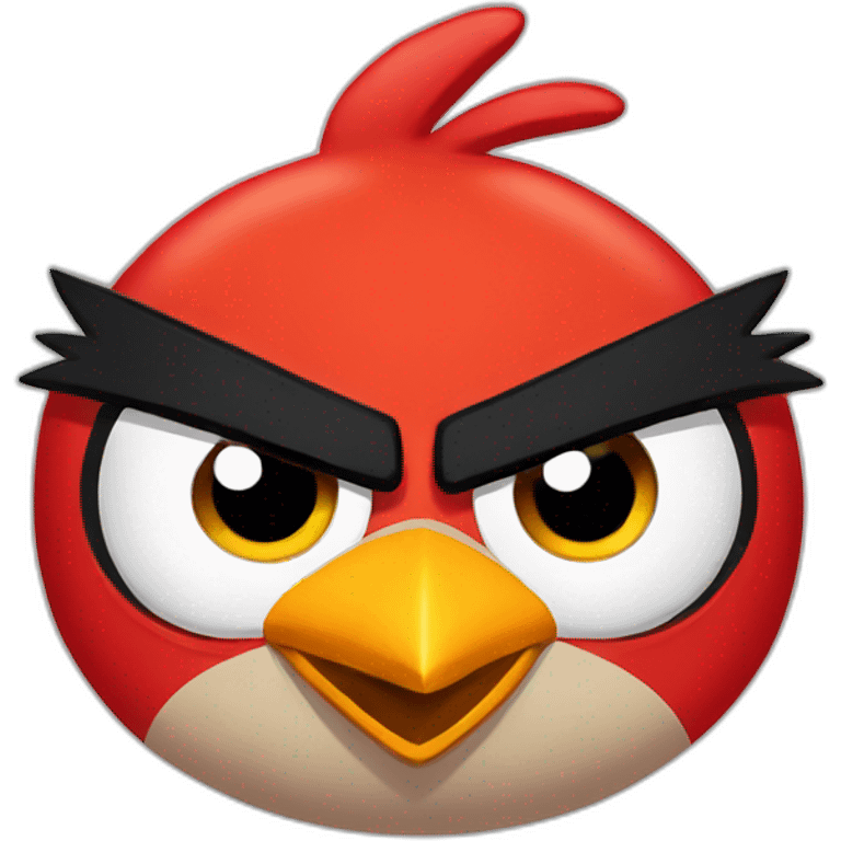 Angry birds red emoji