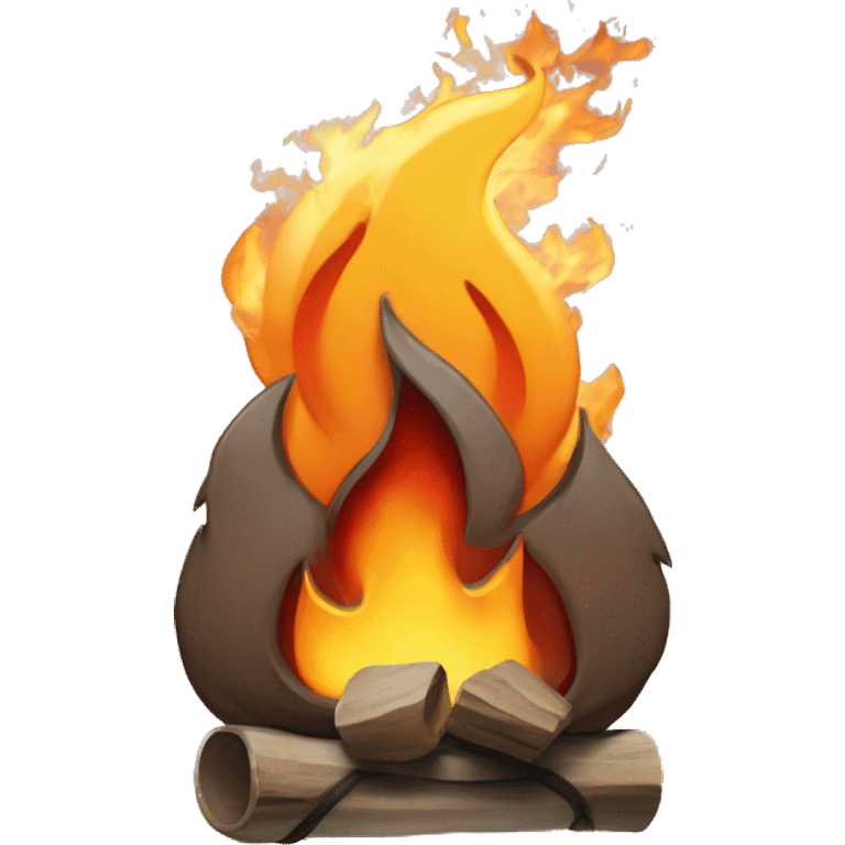 fire and waer emoji