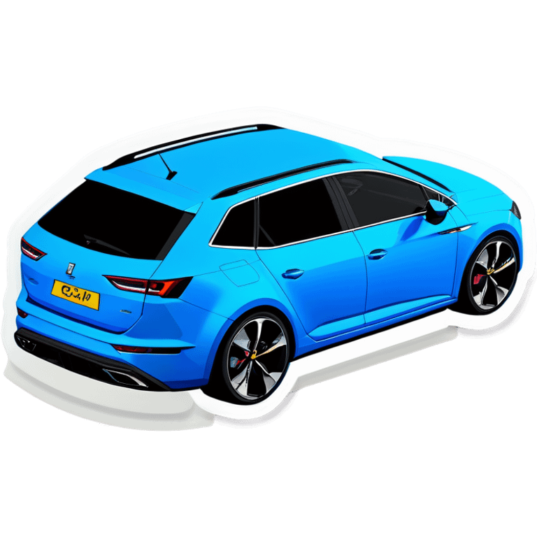 Blue leon cupra ST emoji