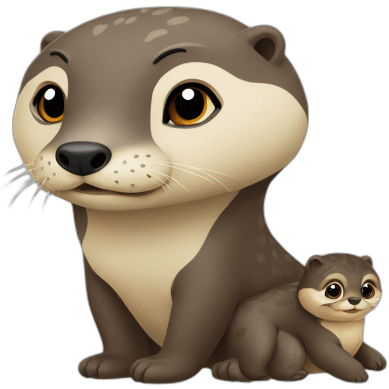 Tortul and loutre emoji