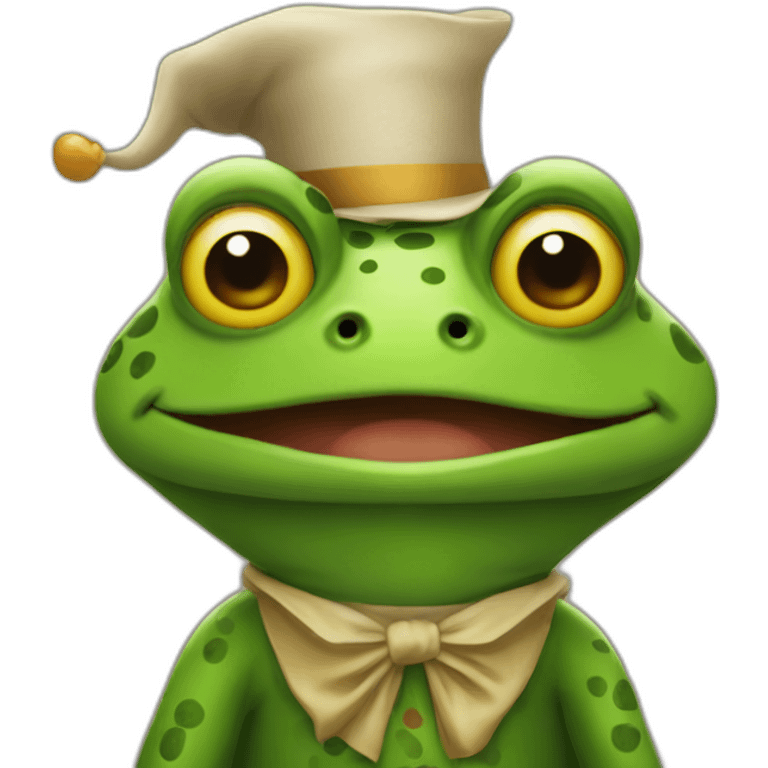 mr frog halloween emoji