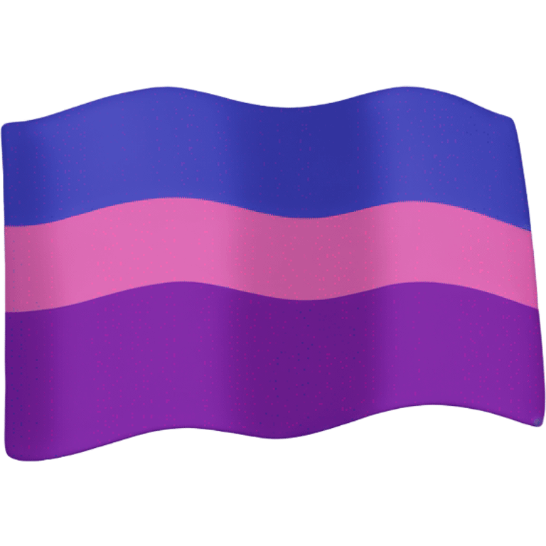 Bisexual flag emoji