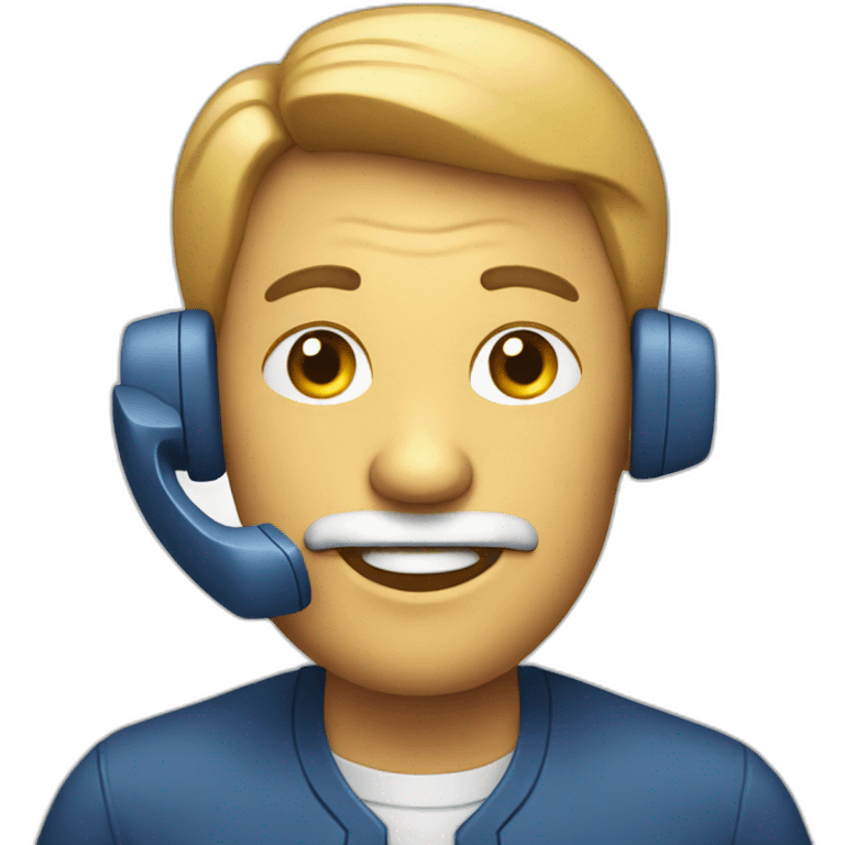 telephone-call-man emoji