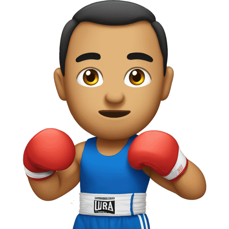 Una oveja peleneando boxeo  emoji