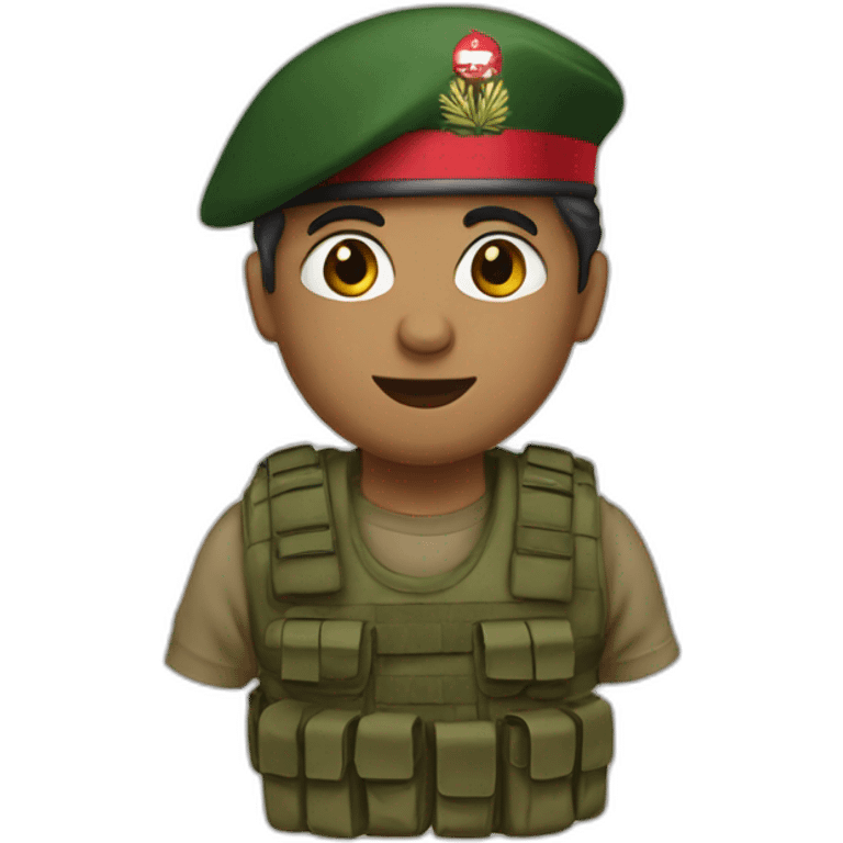 Lebanon soldire emoji